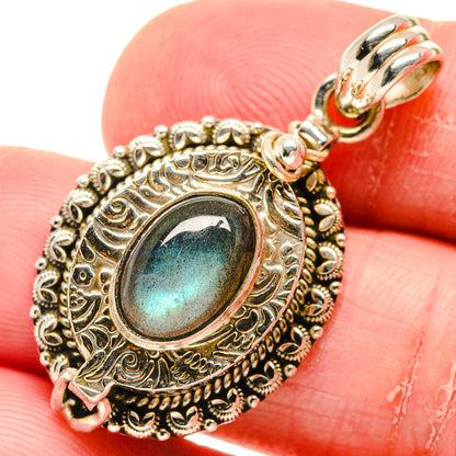 Labradorite Pendants handcrafted by Ana Silver Co - PD20339