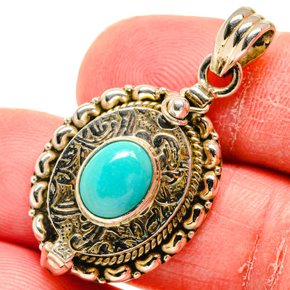 Larimar Pendants handcrafted by Ana Silver Co - PD20342