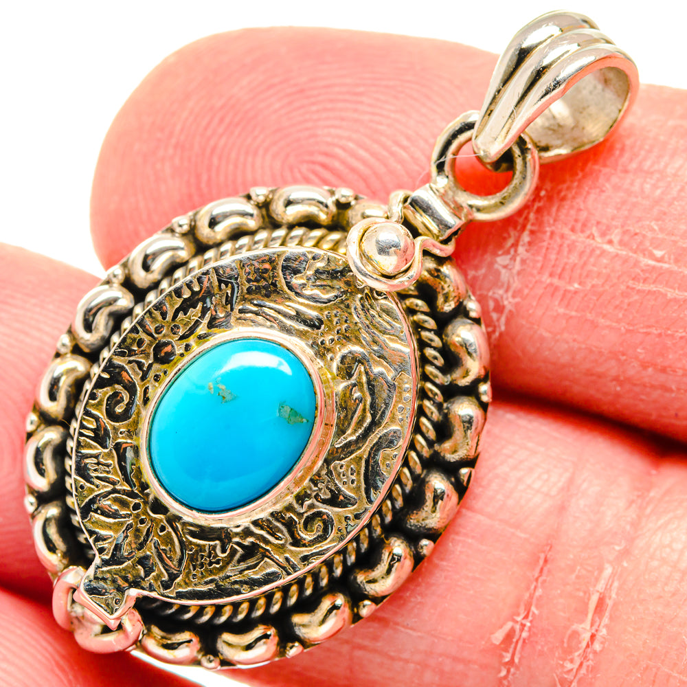 Larimar Pendants handcrafted by Ana Silver Co - PD20346