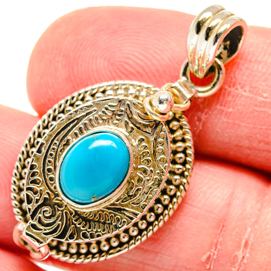Larimar Pendants handcrafted by Ana Silver Co - PD20352