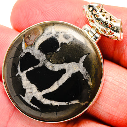 Septarian Geode Pendants handcrafted by Ana Silver Co - PD20365