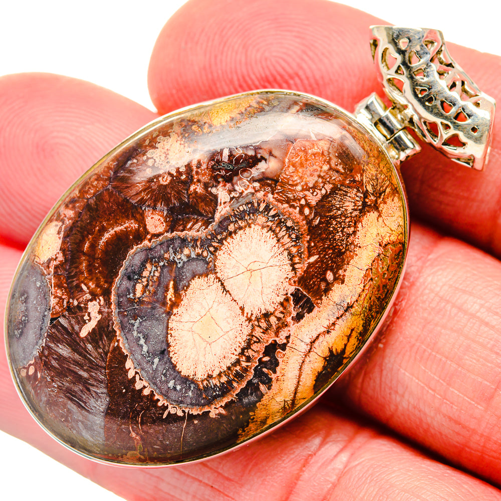 Poppy Jasper Pendants handcrafted by Ana Silver Co - PD20379