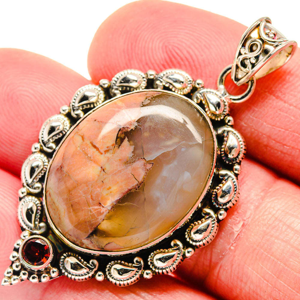 Butterfly Jasper Pendants handcrafted by Ana Silver Co - PD20390