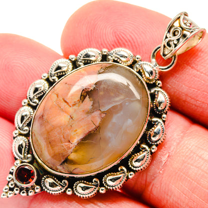 Butterfly Jasper Pendants handcrafted by Ana Silver Co - PD20390
