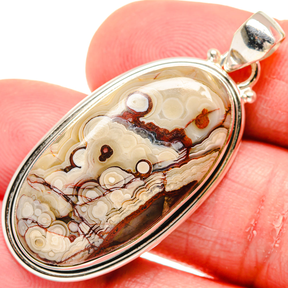 Ocean Jasper Pendants handcrafted by Ana Silver Co - PD20393