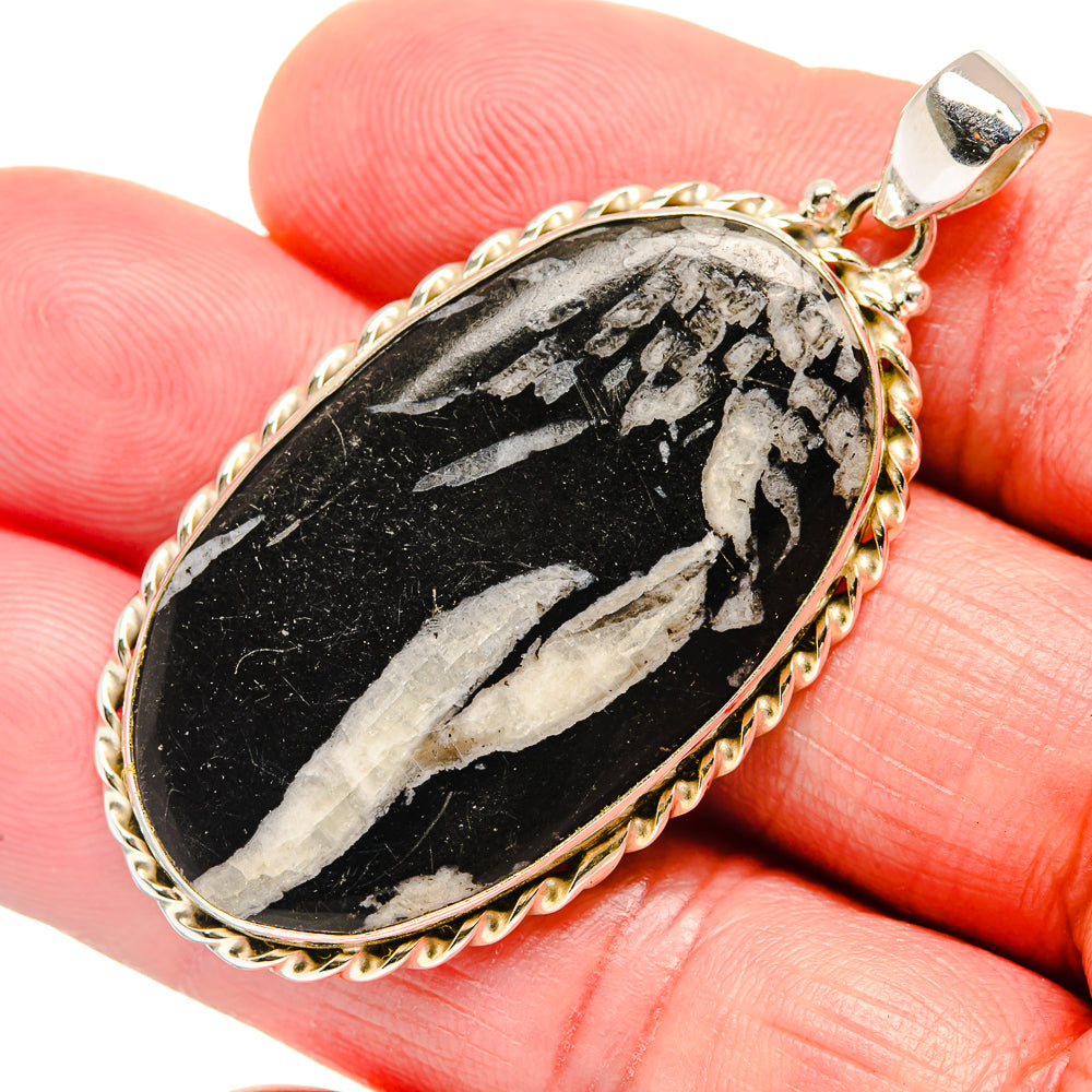 Pinolith Jasper Pendants handcrafted by Ana Silver Co - PD20441