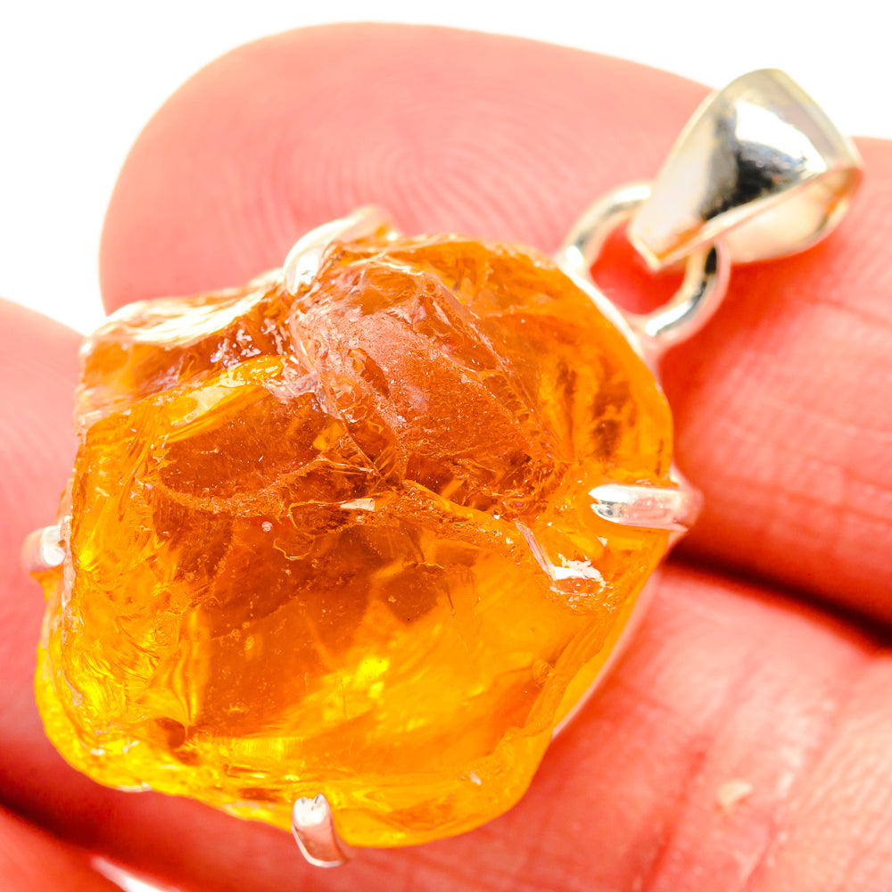 Citrine Pendants handcrafted by Ana Silver Co - PD20463