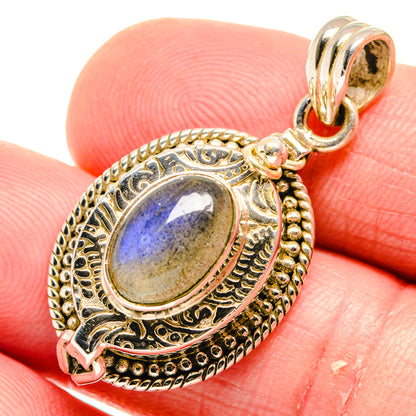 Labradorite Pendants handcrafted by Ana Silver Co - PD20469