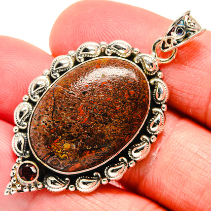 Dinosaur Bone Pendants handcrafted by Ana Silver Co - PD20481