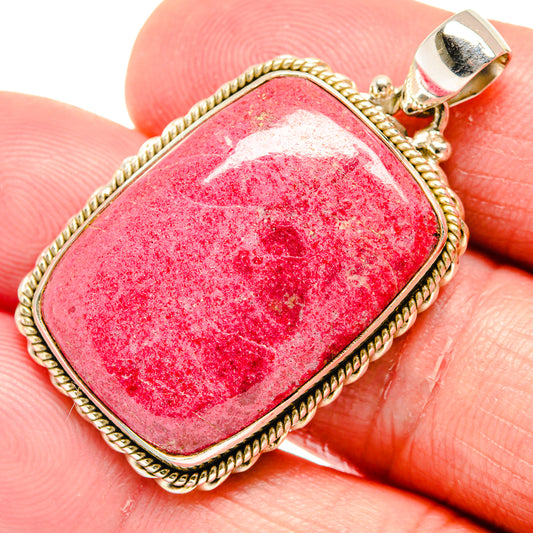 Rhodochrosite Pendants handcrafted by Ana Silver Co - PD20498