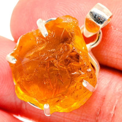 Citrine Pendants handcrafted by Ana Silver Co - PD20505