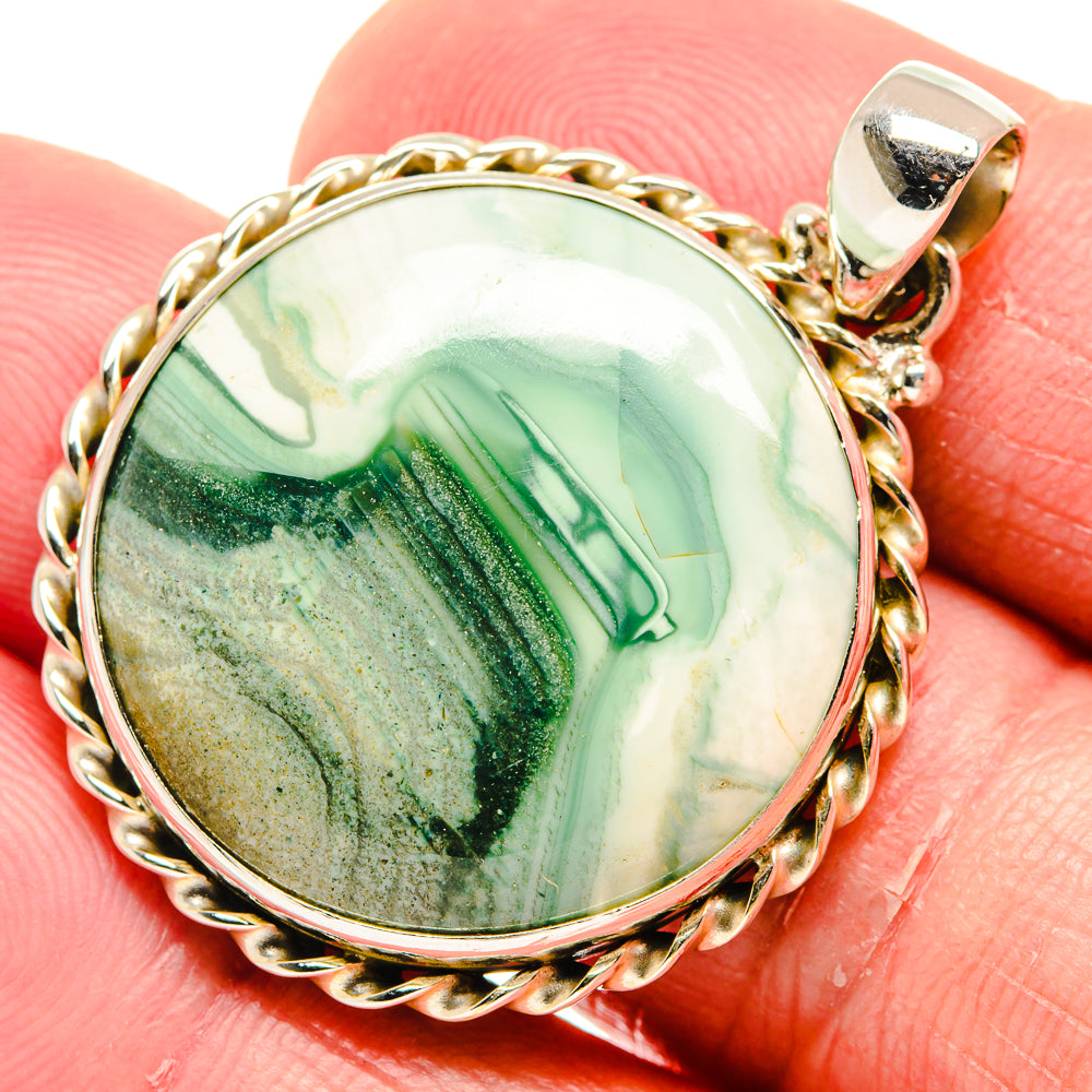 Ocean Jasper Pendants handcrafted by Ana Silver Co - PD20522
