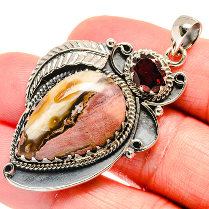 Butterfly Jasper Pendants handcrafted by Ana Silver Co - PD20529