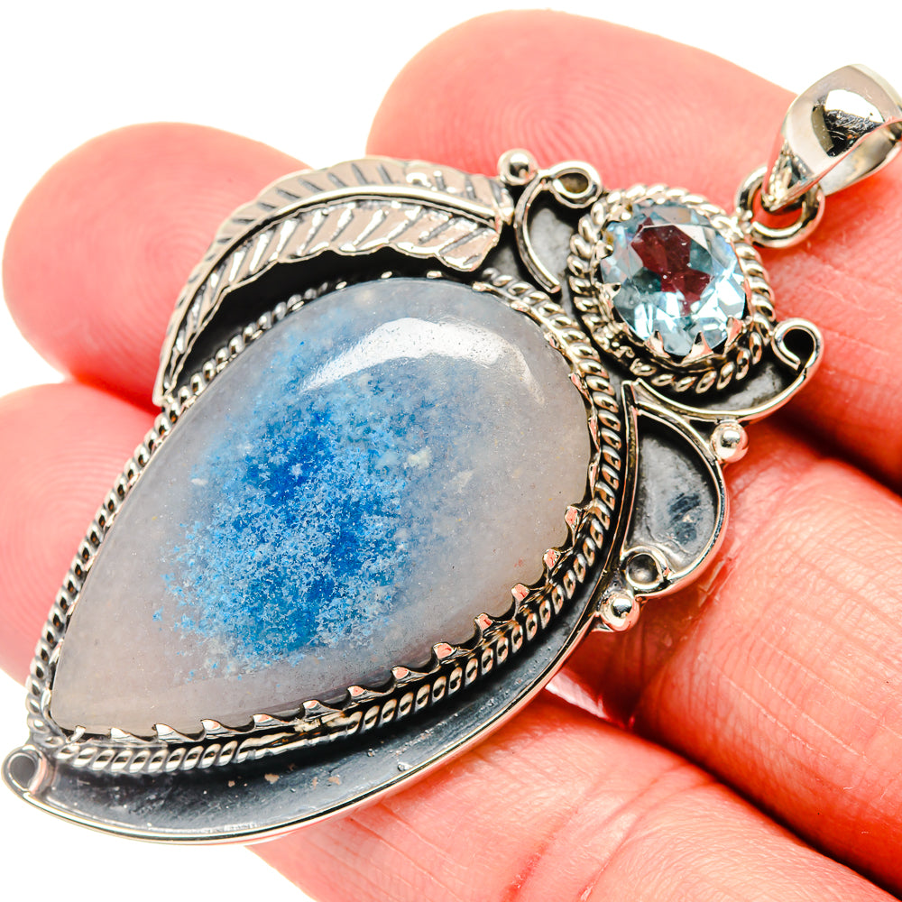 Apatite Pendants handcrafted by Ana Silver Co - PD20531