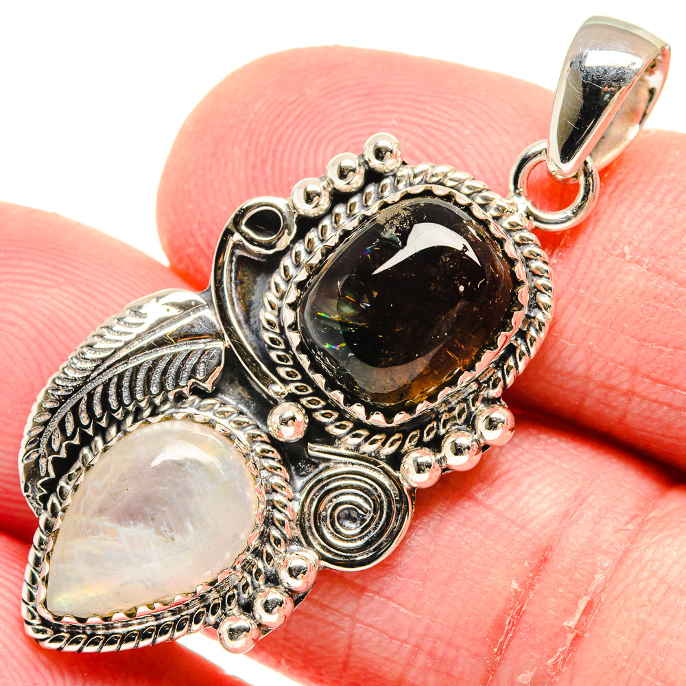 Labradorite Pendants handcrafted by Ana Silver Co - PD20541