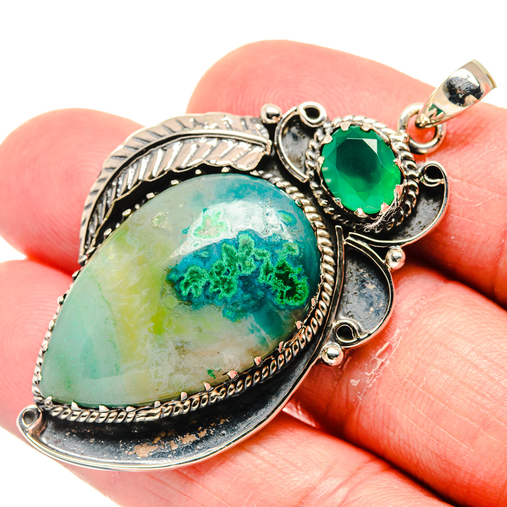 Ocean Jasper Pendants handcrafted by Ana Silver Co - PD20583