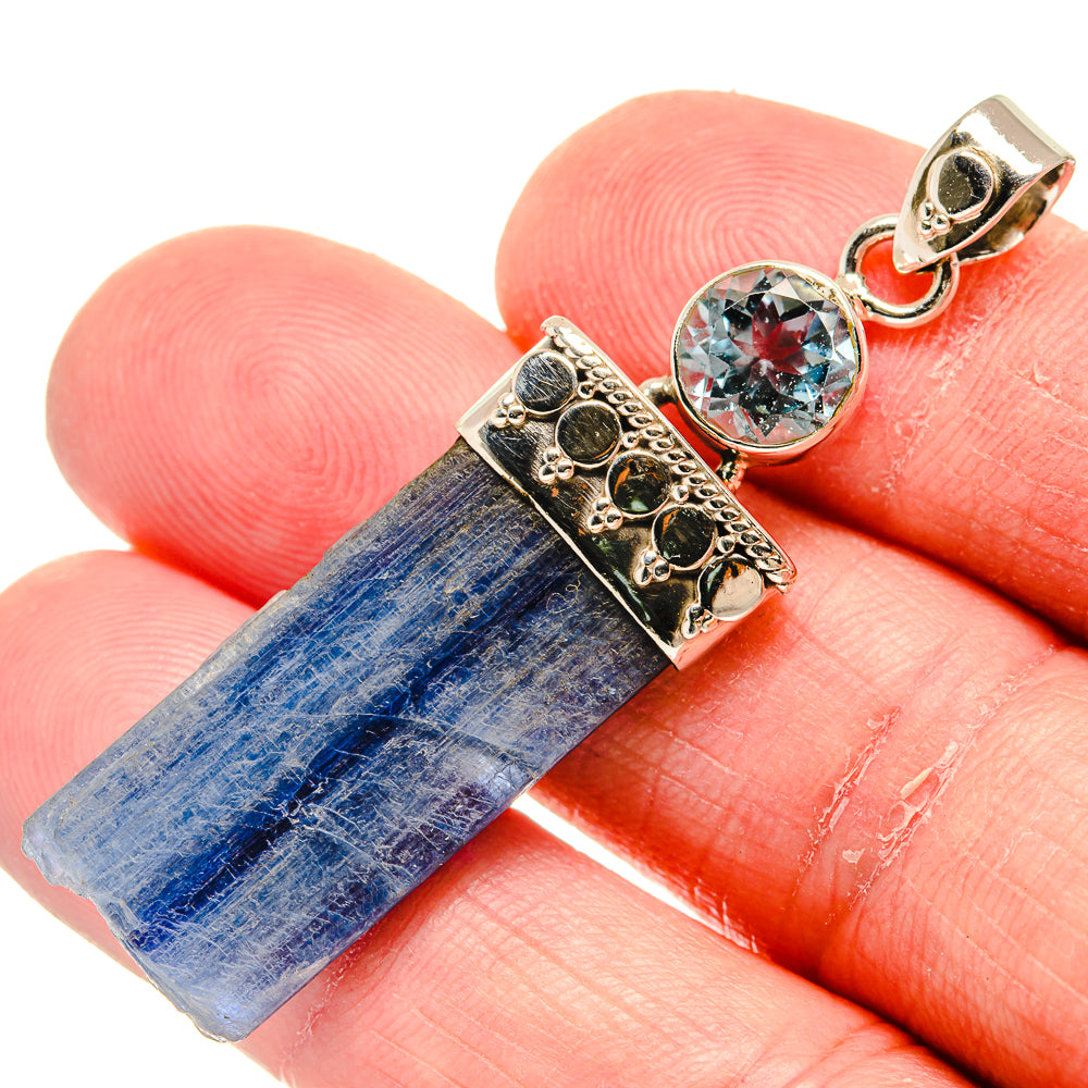 Kyanite Pendants handcrafted by Ana Silver Co - PD20608