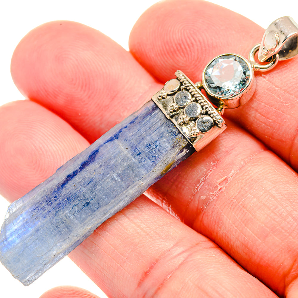 Kyanite Pendants handcrafted by Ana Silver Co - PD20610