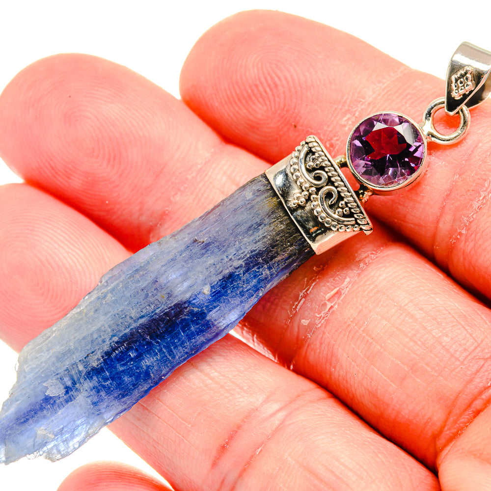 Kyanite Pendants handcrafted by Ana Silver Co - PD20612