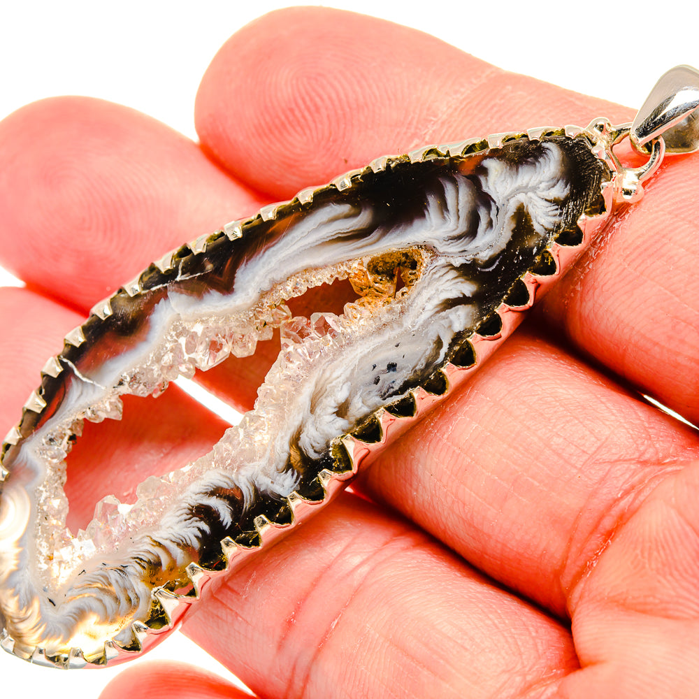 Occo Geode Pendants handcrafted by Ana Silver Co - PD20615