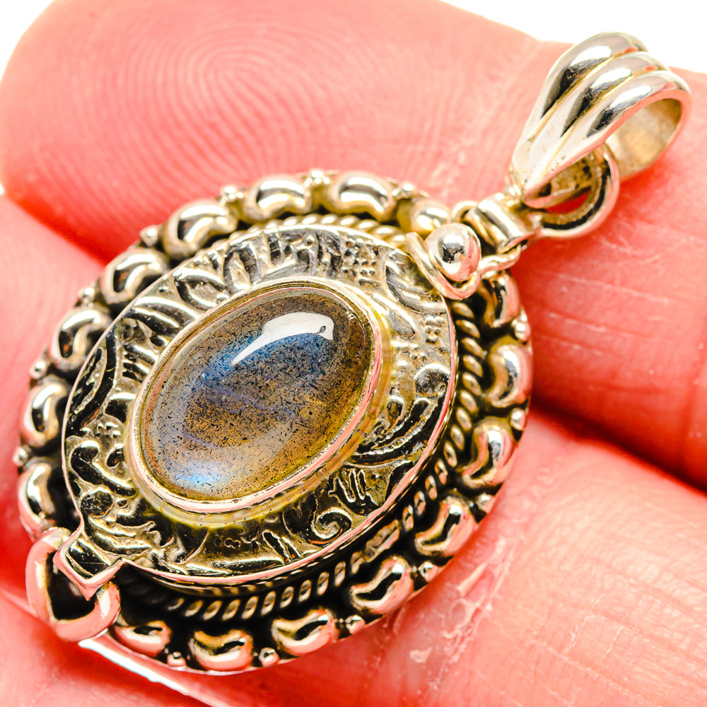 Labradorite Pendants handcrafted by Ana Silver Co - PD20619