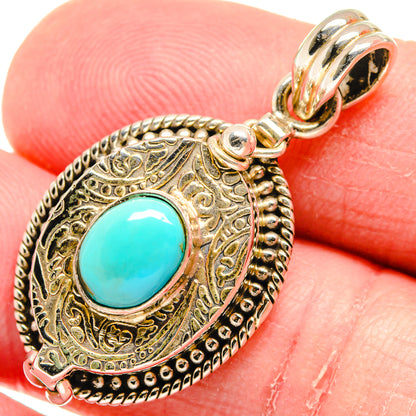 Chrysocolla Pendants handcrafted by Ana Silver Co - PD20626