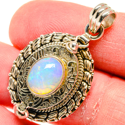 Ethiopian Opal Pendants handcrafted by Ana Silver Co - PD20633