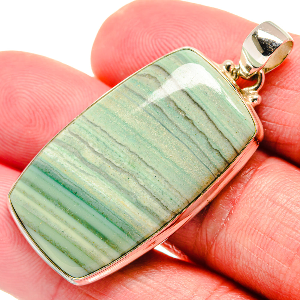 Ocean Jasper Pendants handcrafted by Ana Silver Co - PD20644