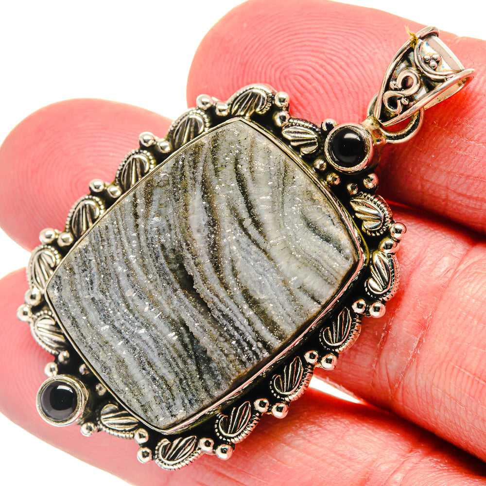 Desert Druzy Pendants handcrafted by Ana Silver Co - PD20645