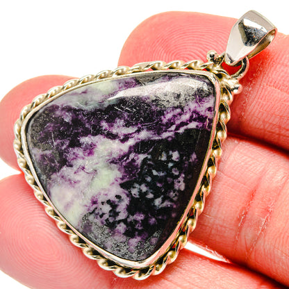 Kammererite Pendants handcrafted by Ana Silver Co - PD20654