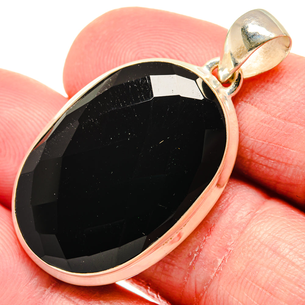 Black Onyx Pendants handcrafted by Ana Silver Co - PD20676
