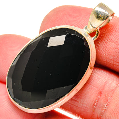 Black Onyx Pendants handcrafted by Ana Silver Co - PD20678