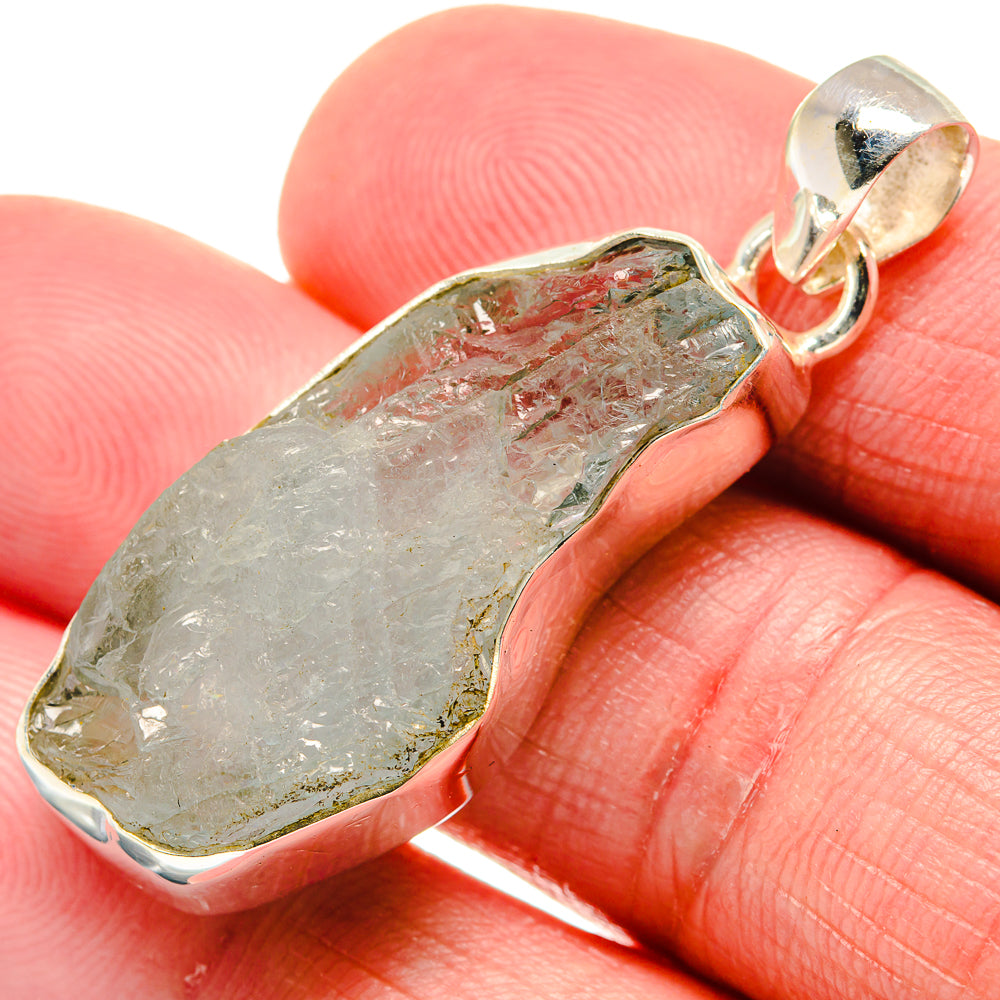 Aquamarine Pendants handcrafted by Ana Silver Co - PD20719