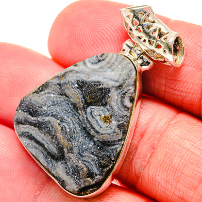 Desert Druzy Pendants handcrafted by Ana Silver Co - PD20731