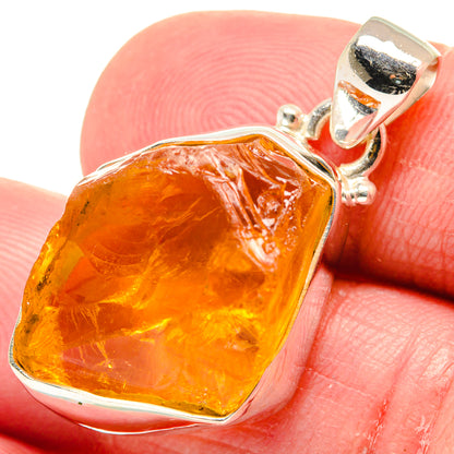 Citrine Pendants handcrafted by Ana Silver Co - PD20756