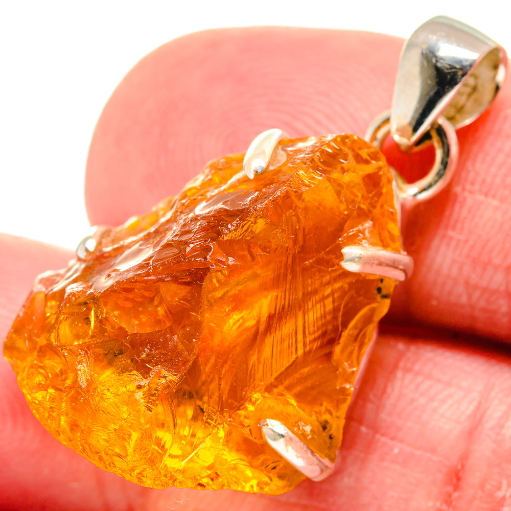 Citrine Pendants handcrafted by Ana Silver Co - PD20757