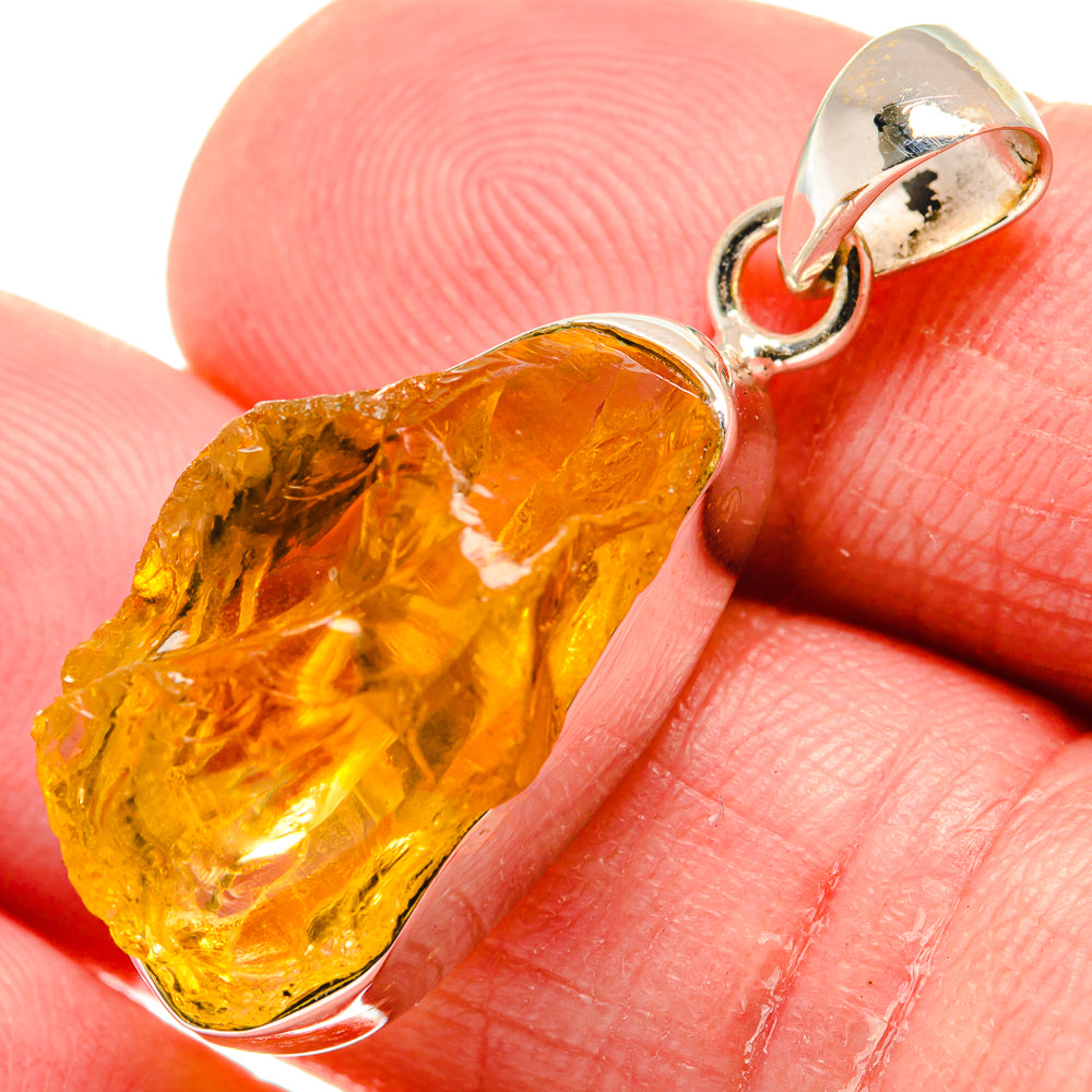 Citrine Pendants handcrafted by Ana Silver Co - PD20758