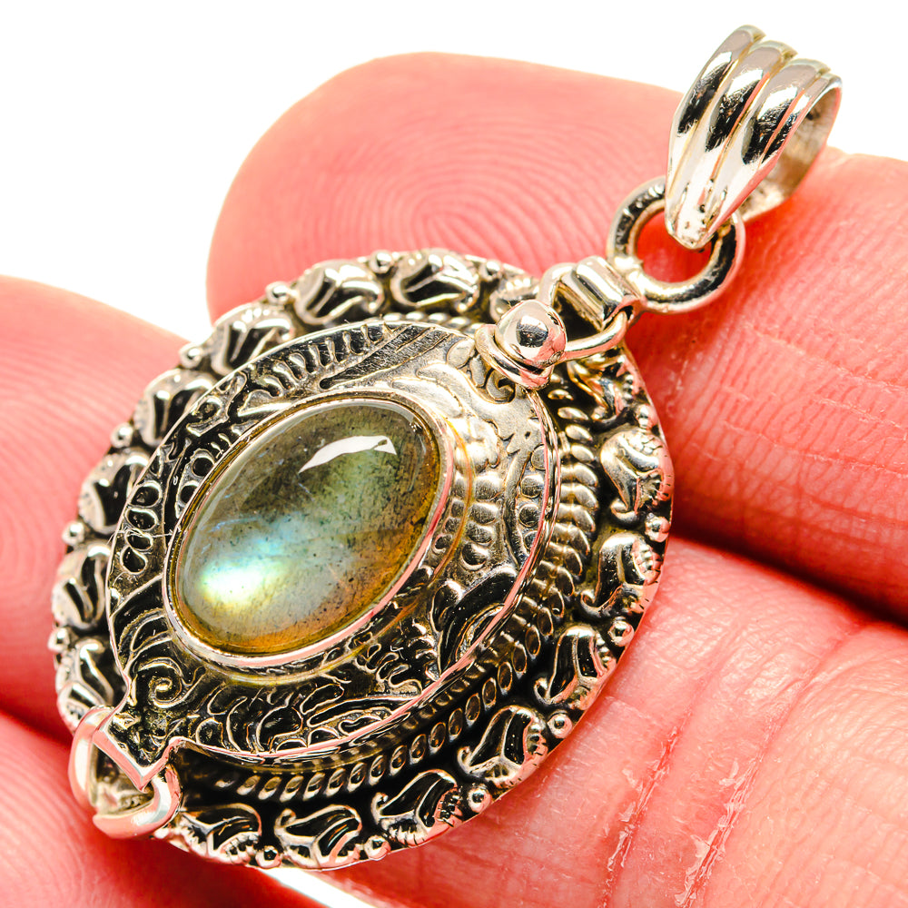 Labradorite Pendants handcrafted by Ana Silver Co - PD20785