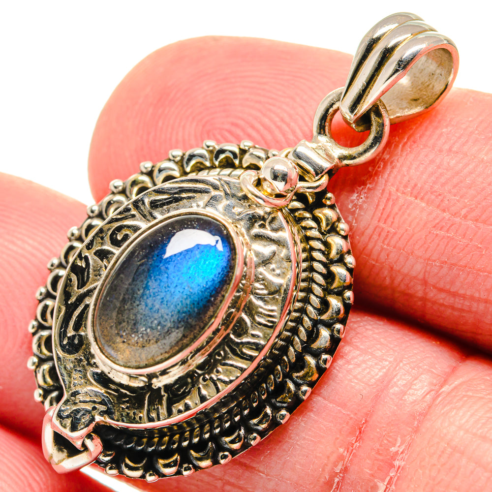 Labradorite Pendants handcrafted by Ana Silver Co - PD20791
