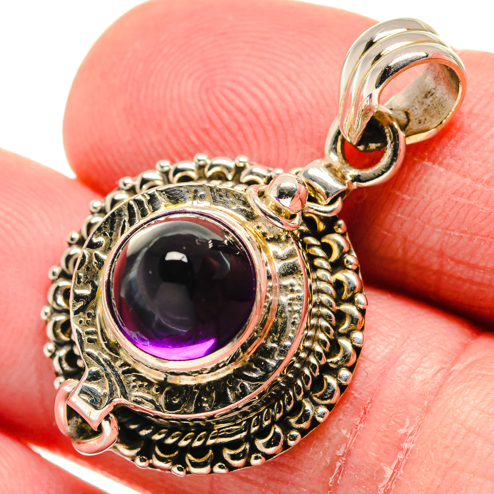 Amethyst Pendants handcrafted by Ana Silver Co - PD20792