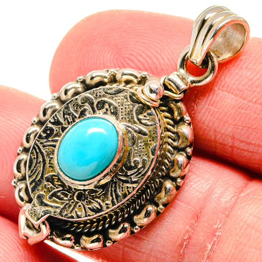 Larimar Pendants handcrafted by Ana Silver Co - PD20793