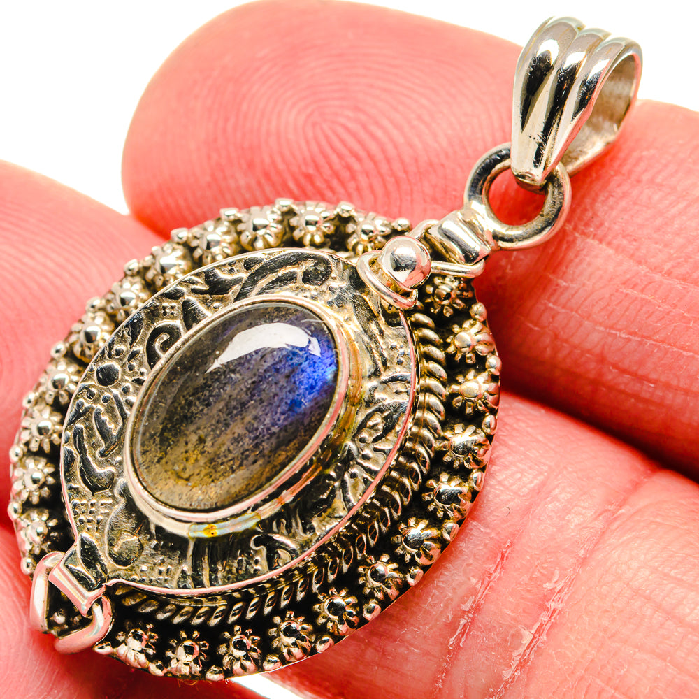 Labradorite Pendants handcrafted by Ana Silver Co - PD20794
