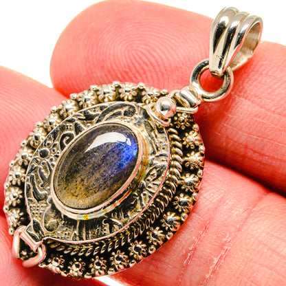 Labradorite Pendants handcrafted by Ana Silver Co - PD20794