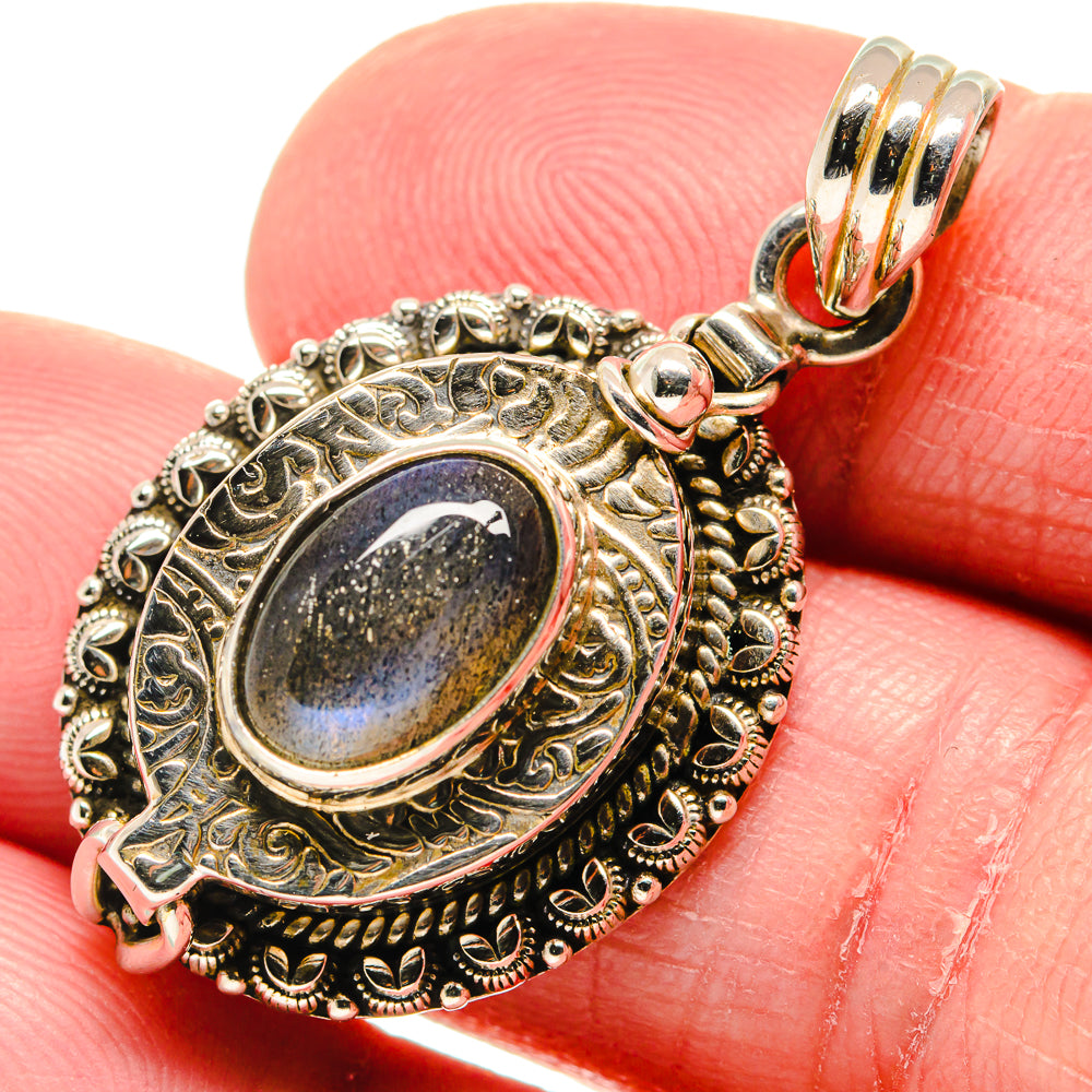 Labradorite Pendants handcrafted by Ana Silver Co - PD20797