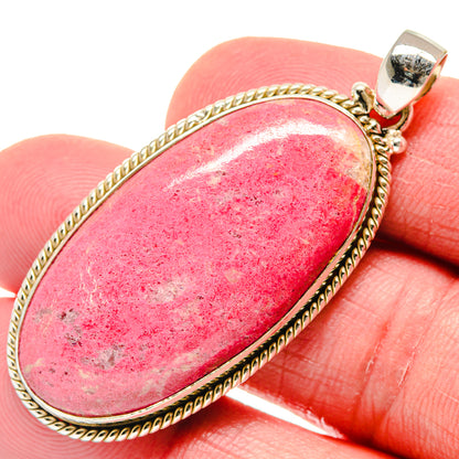Rhodochrosite Pendants handcrafted by Ana Silver Co - PD20807
