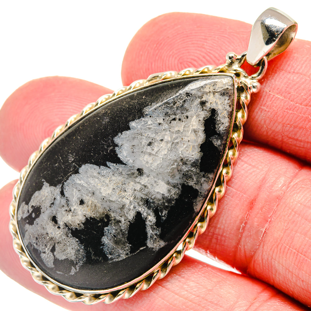 Pinolith Jasper Pendants handcrafted by Ana Silver Co - PD20815