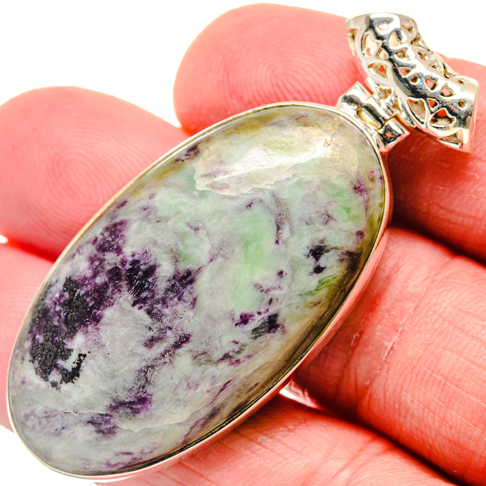 Kammererite Pendants handcrafted by Ana Silver Co - PD20818