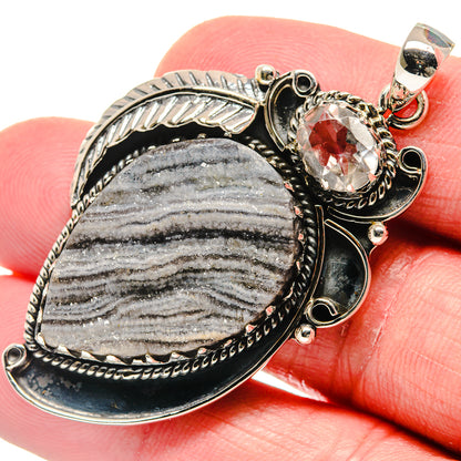 Desert Druzy Pendants handcrafted by Ana Silver Co - PD20822