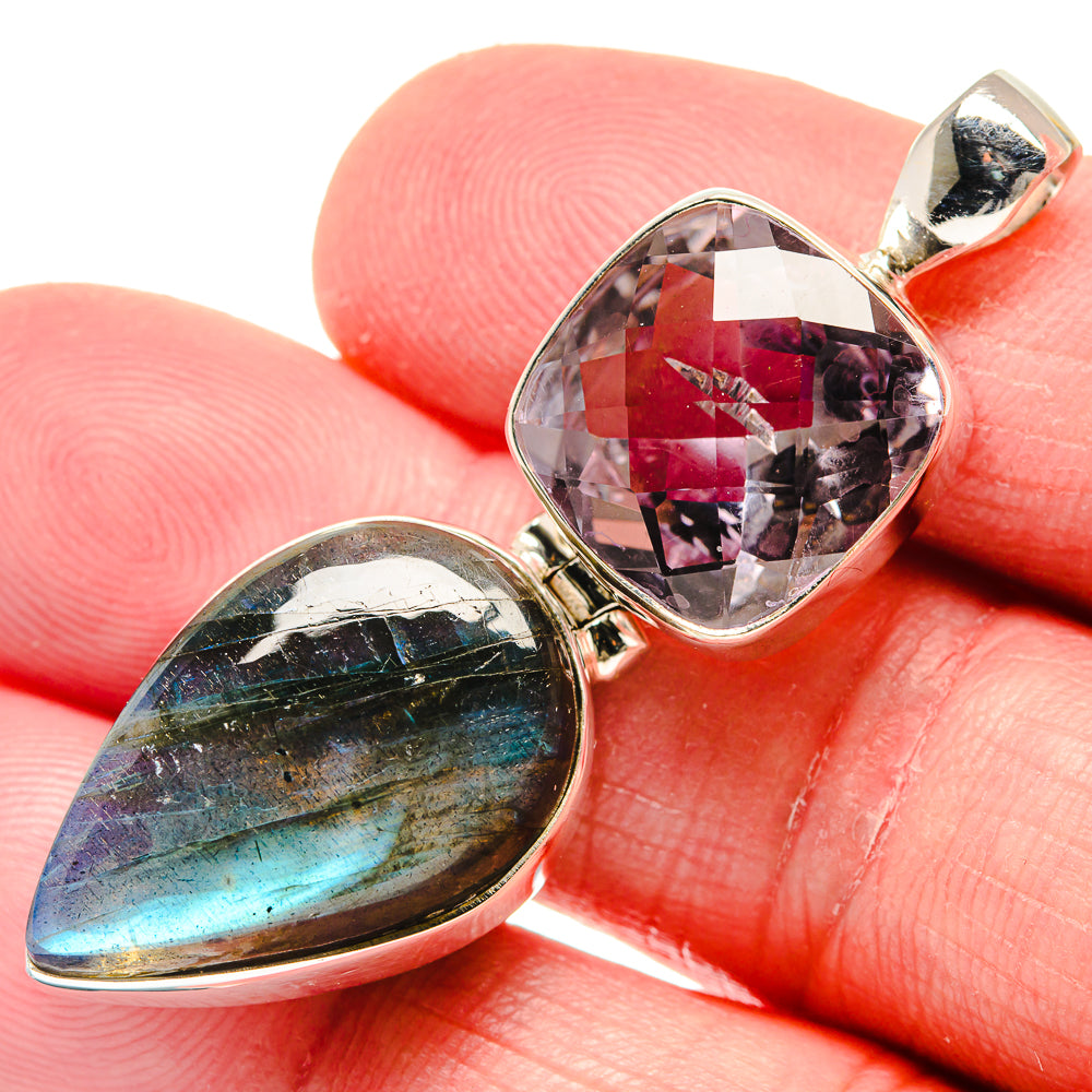 Labradorite Pendants handcrafted by Ana Silver Co - PD20827