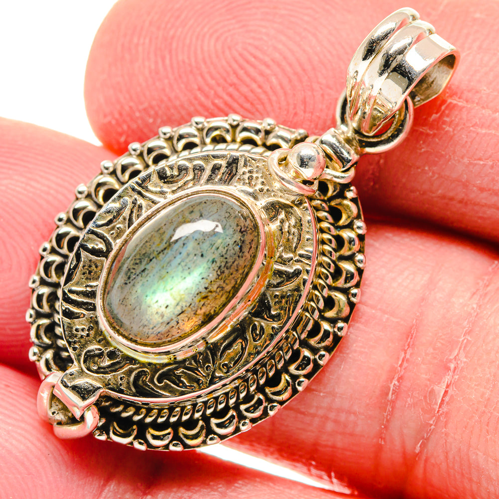 Labradorite Pendants handcrafted by Ana Silver Co - PD20874